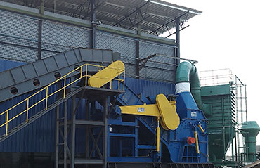 500KW Scrap Metal Shredder Hammer Shredder Machine Scrap Metal Recycling  Machine 