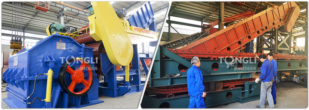 TL1614 hammermill shredder