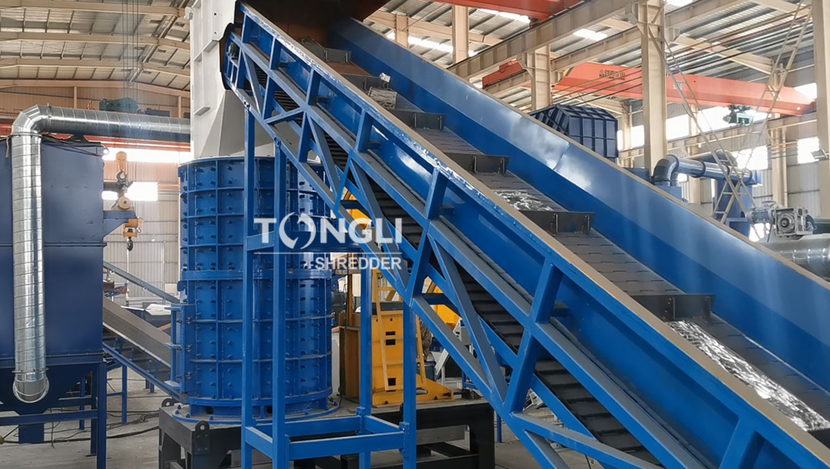 KPS2016 copper and aluminum shredding production line