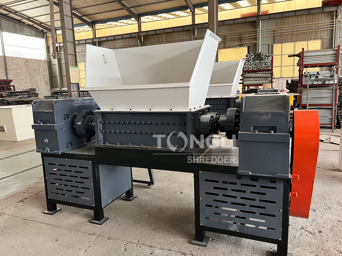 metal bucket shredder