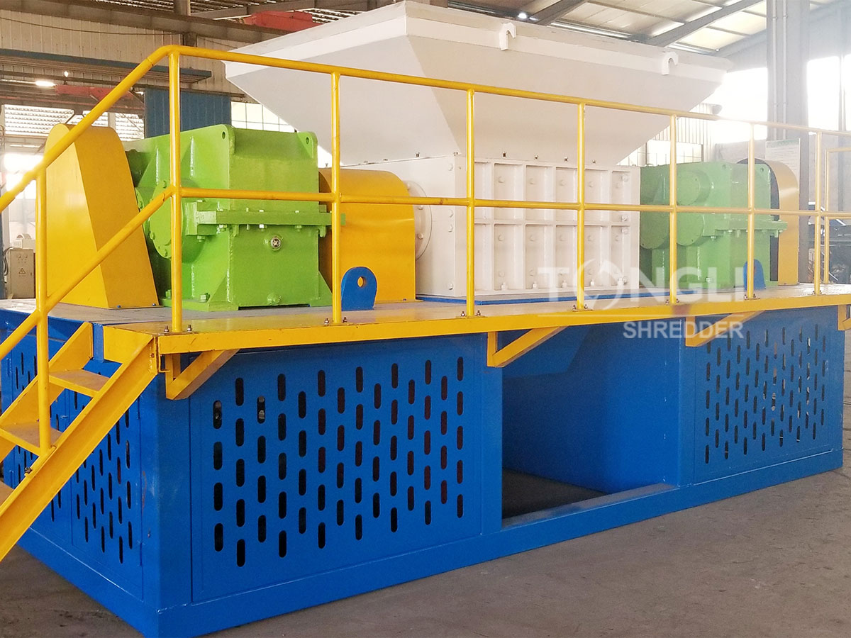 double shaft shredder