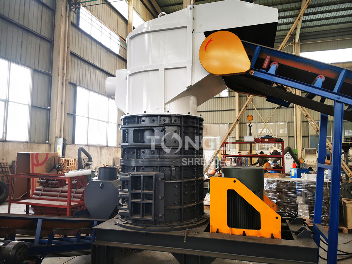 scrap metal crusher