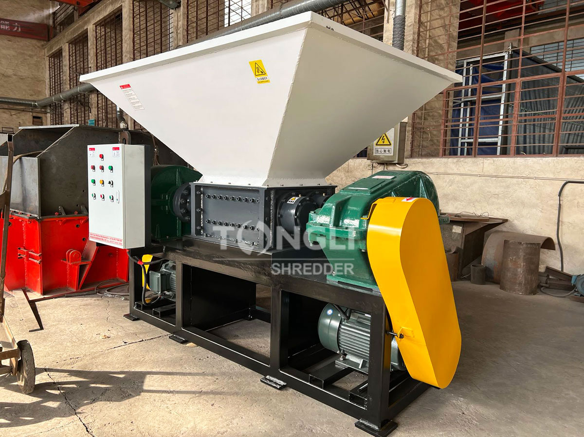 double shaft shredder