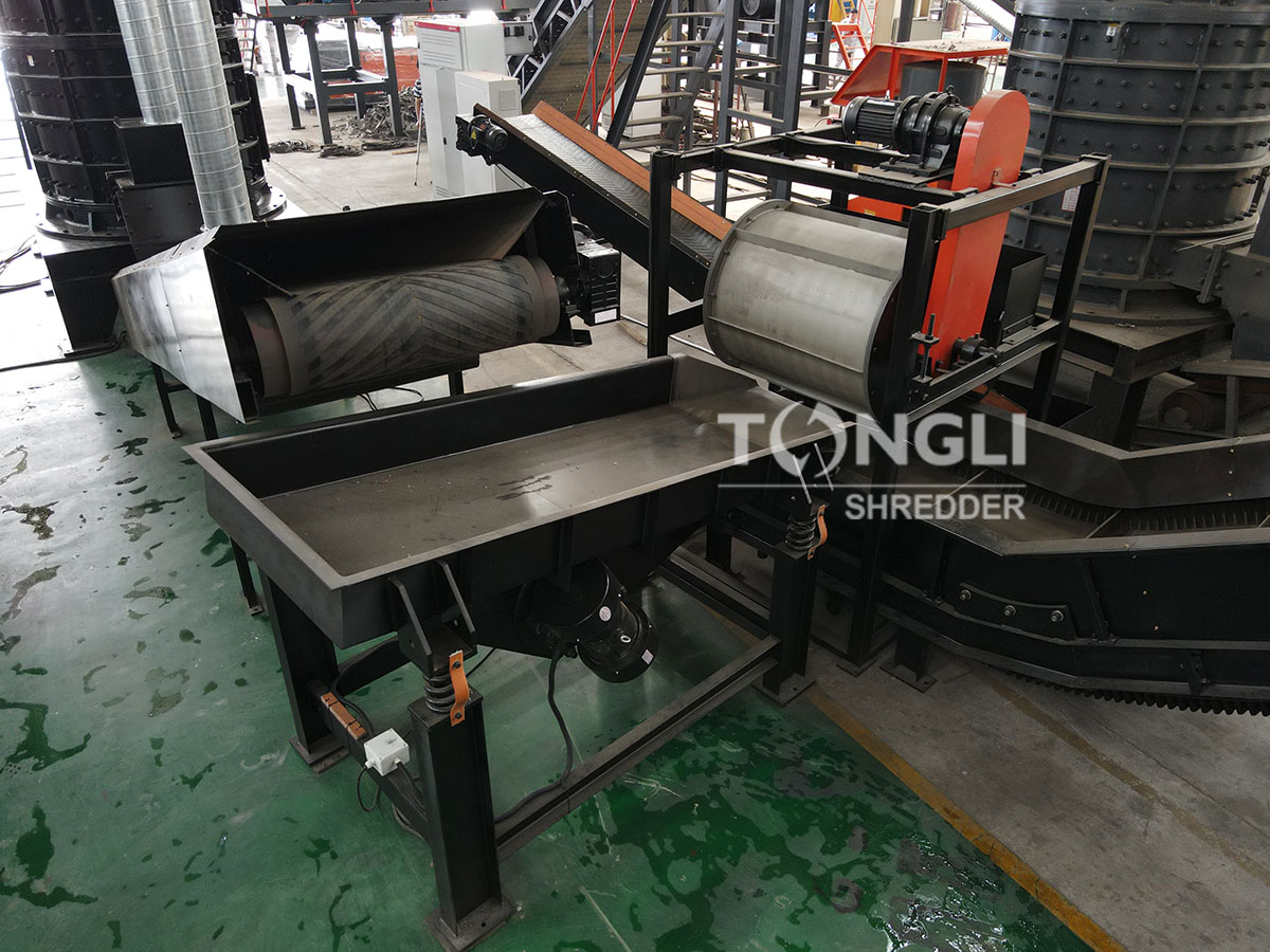scrap aluminum profiles recycling plant