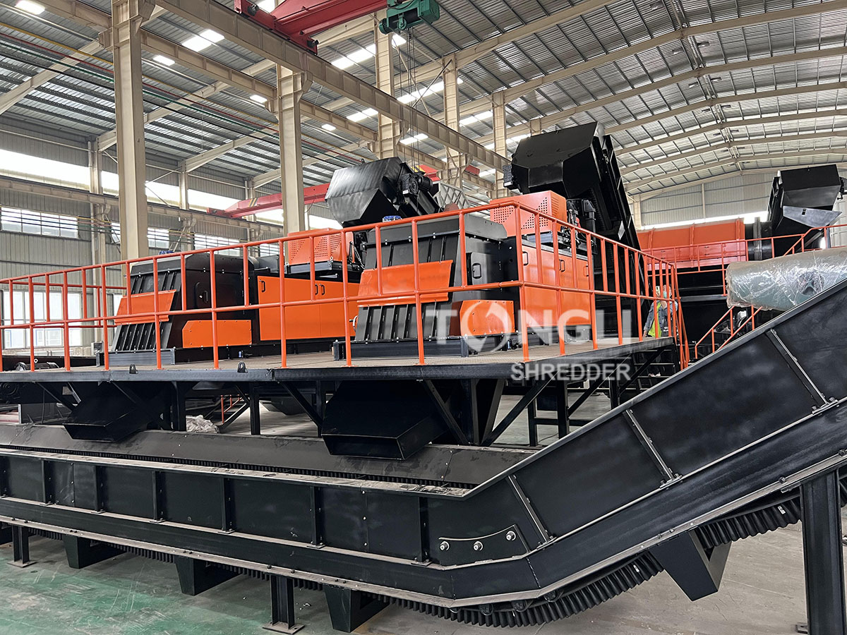 scrap aluminum profiles recycling plant