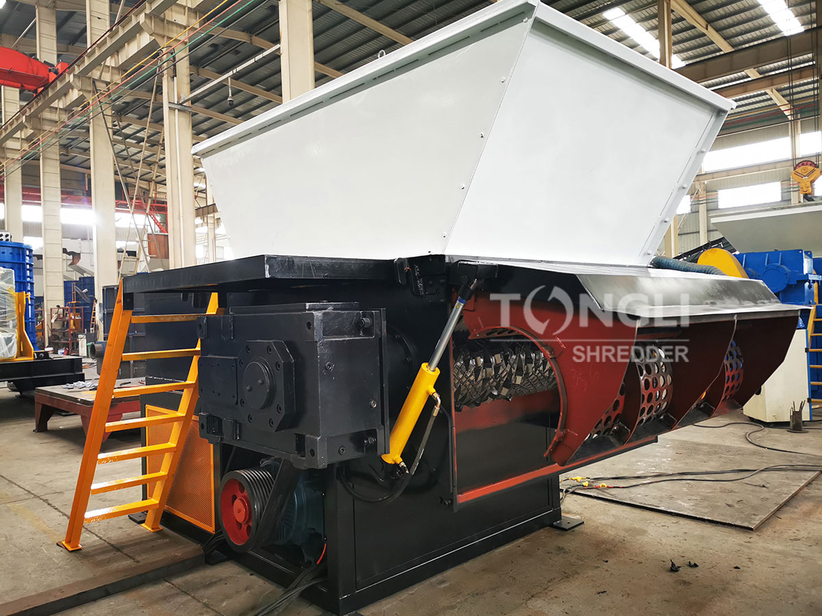 single shaft shredder
